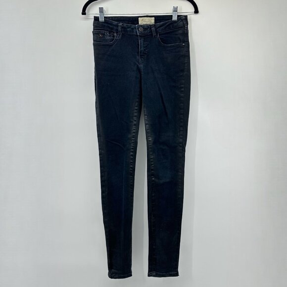 Maison Scotch Black Le Voyage Legging Jeans Size 26 - Picture 1 of 5